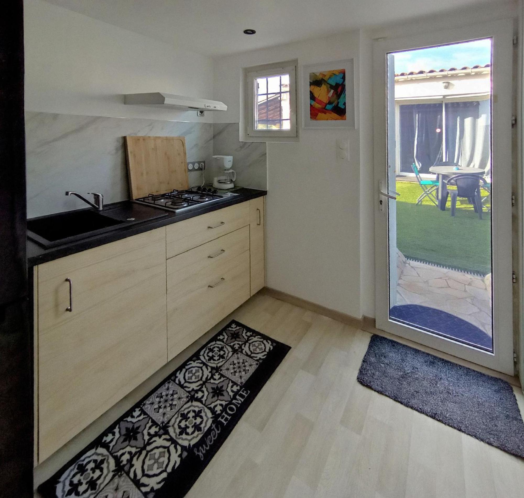 Studio L'Obrador 25 M2 - Cuisine & Terrasse - Acces Piscine Rieux-Minervois Eksteriør bilde